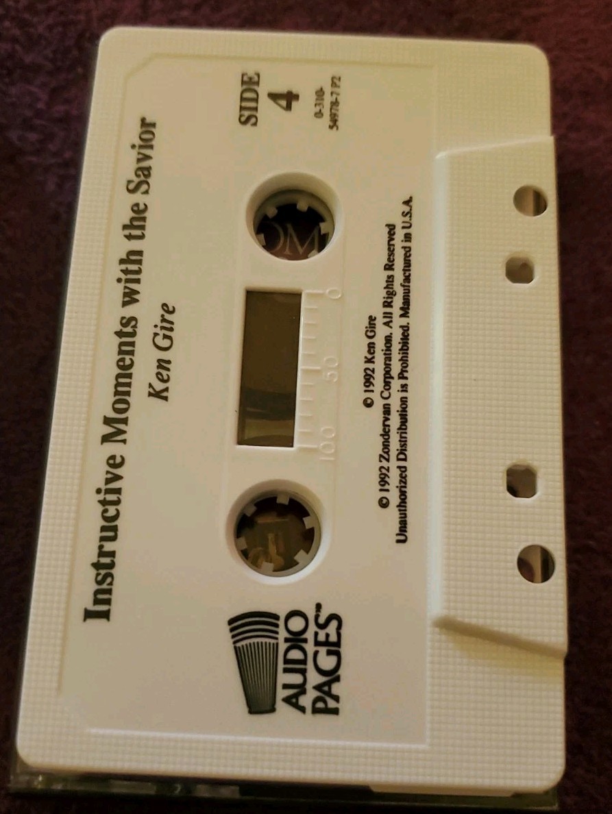 Instructive Moments with the Savior by Ken Gire (1992, Audio Cassettes)