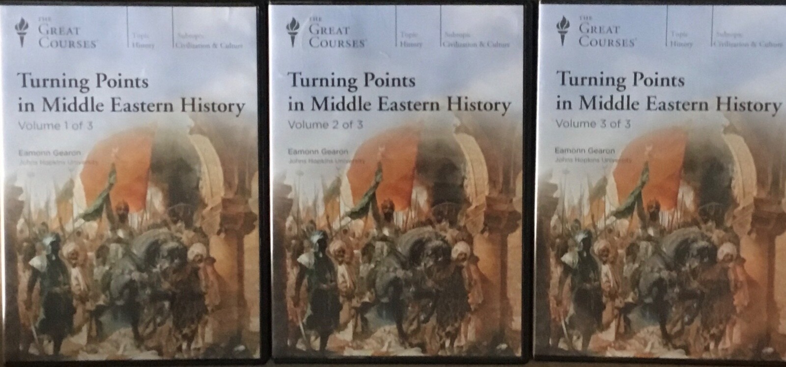 Turning Points In Middle Eastern History, Great Courses, DVD, 18 Discs