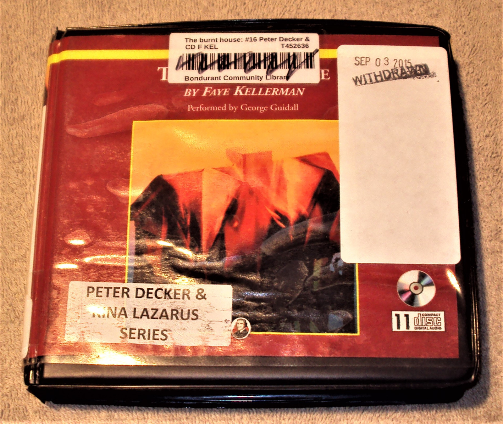 Decker/Lazarus Novels Ser.: The Burnt House by Faye Kellerman (2007, Compact…