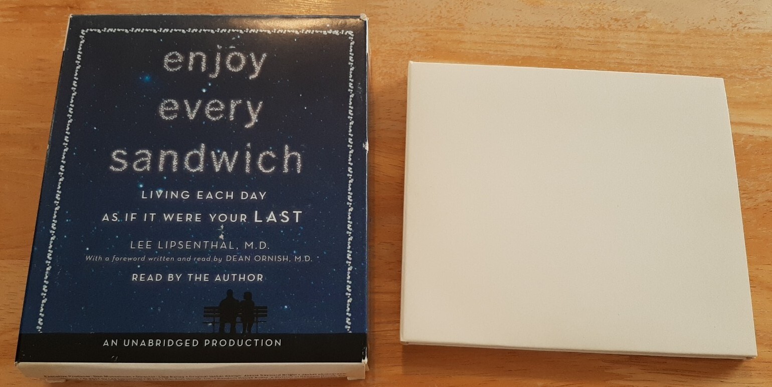 Enjoy Every Sandwich audiobook 4 CD set Lee Lipsenthal unabridged