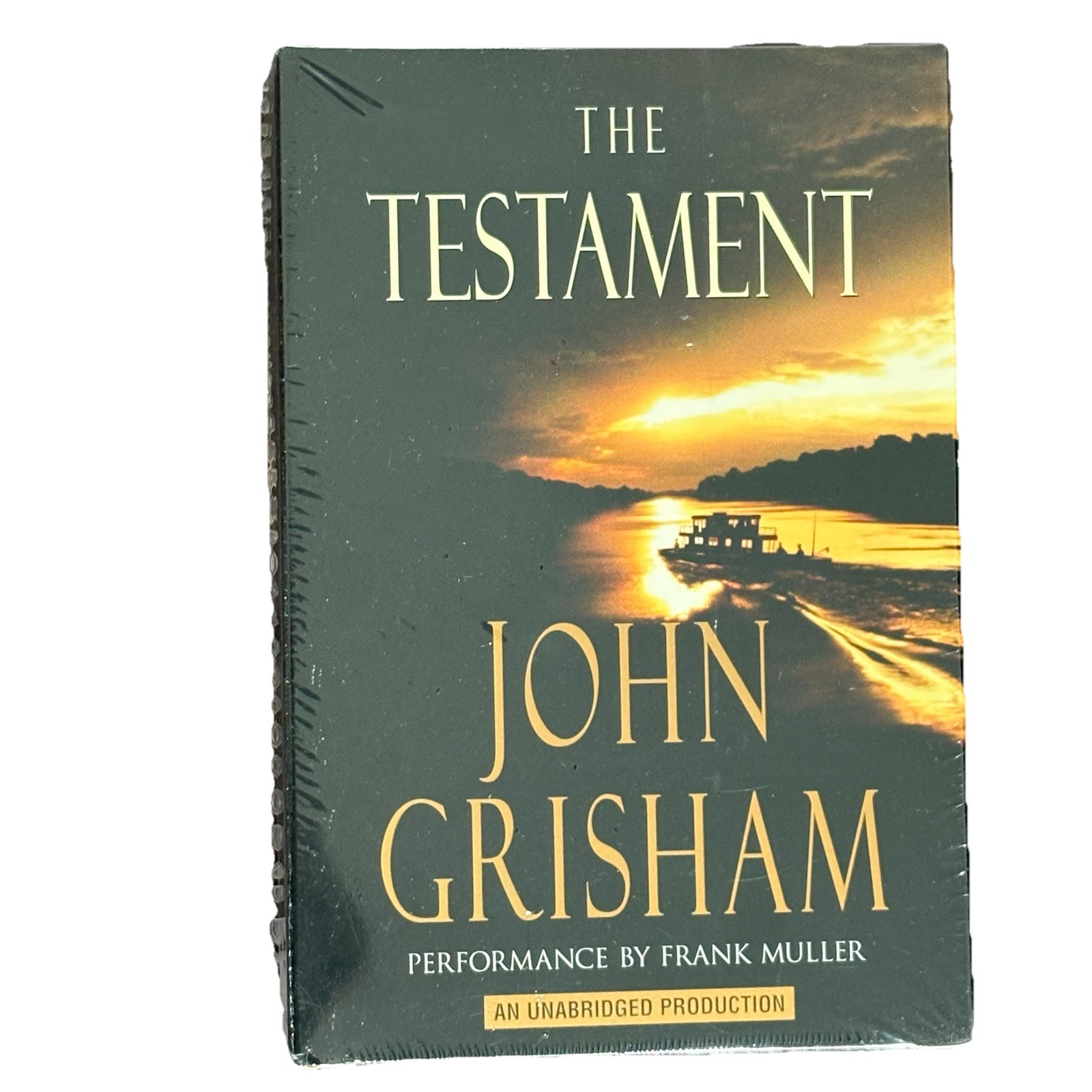 Testament by John Grisham (1999, Audio Cassette Tape) 15 Hrs. New Sealed