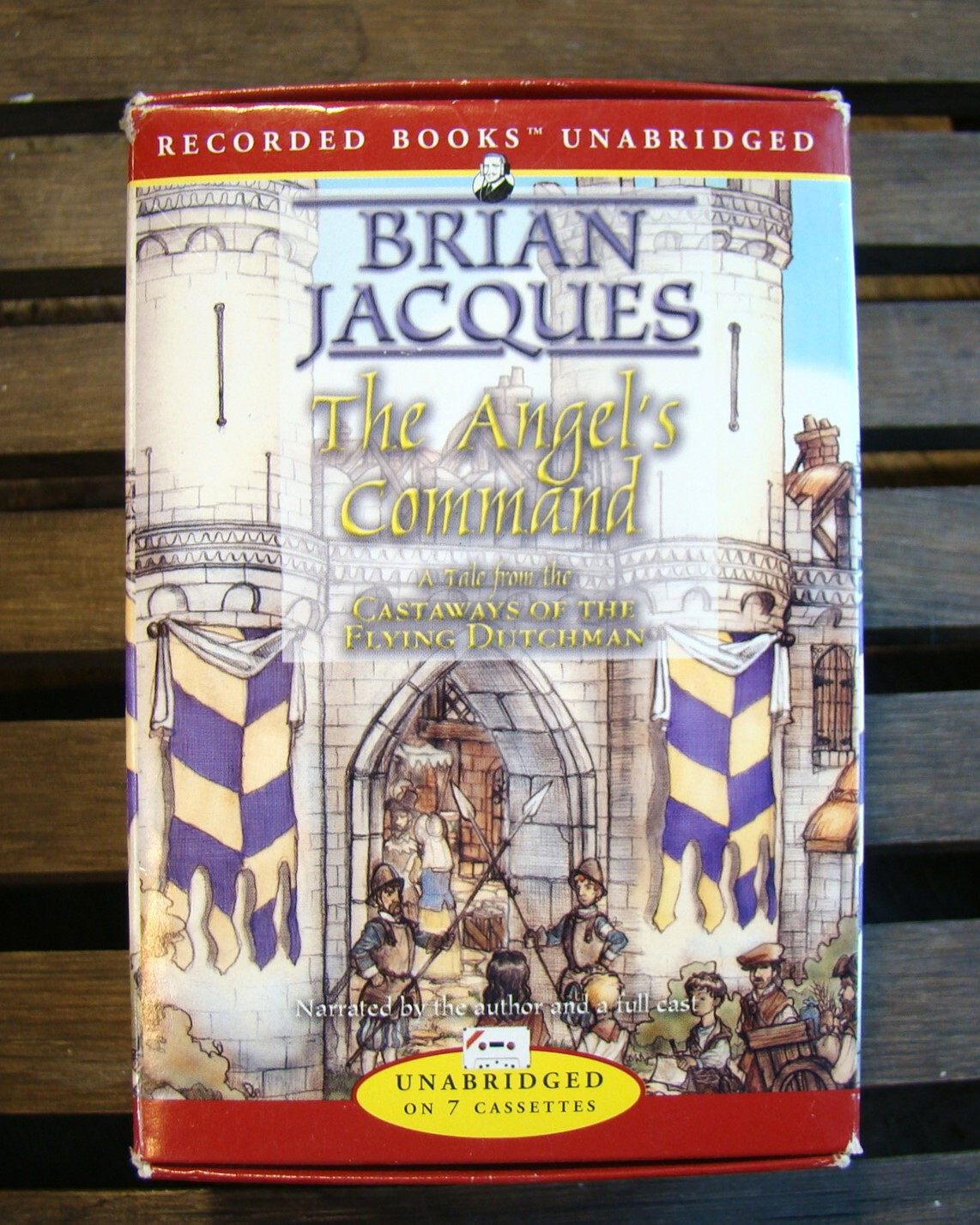 The Angel’s Command ~7 Cassette Audio Book 2003~ Brian Jacques Ship Unabridged
