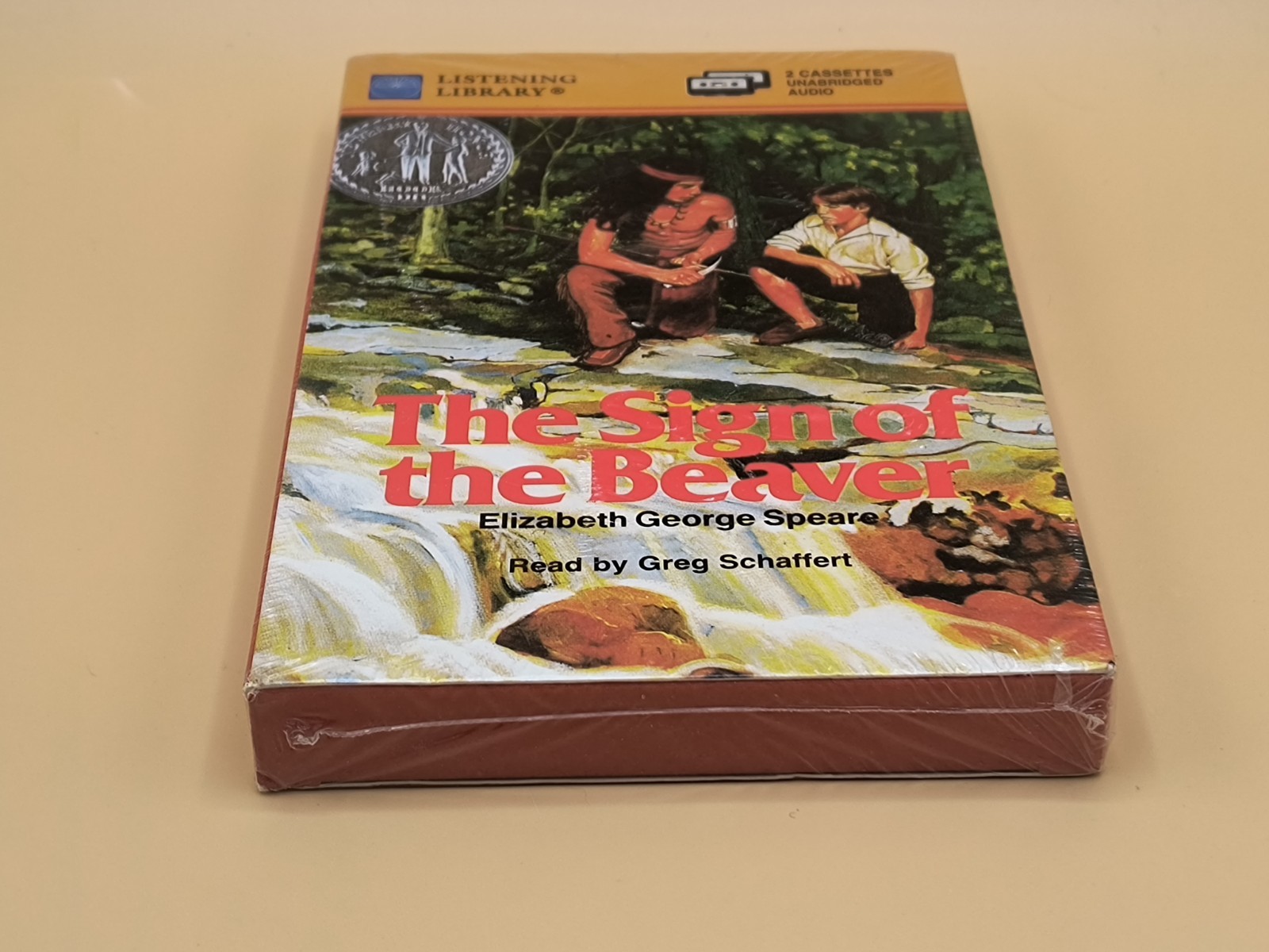 The Sign of the Beaver by Elizabeth George Speare (2000, Audio Cassette, Sealed