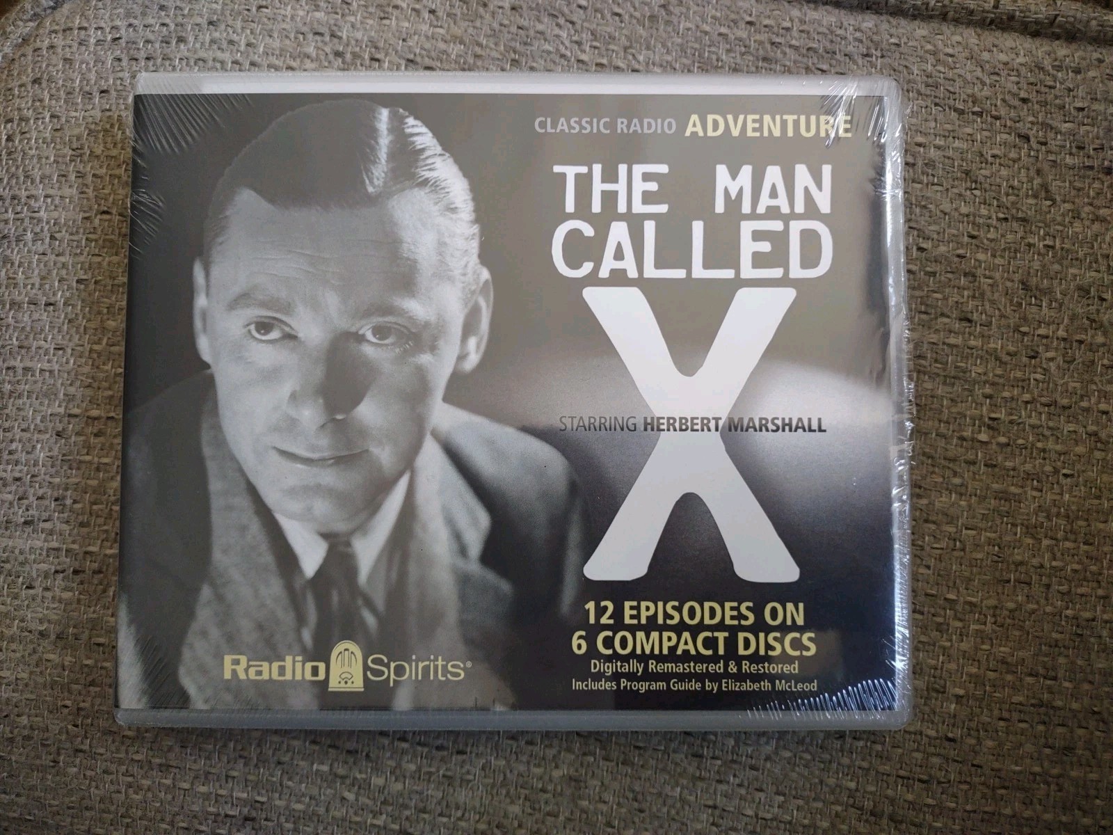 The Man Called X Herbert Marshall CD 2013 6-Discs Original Radio Broadcasts NEW