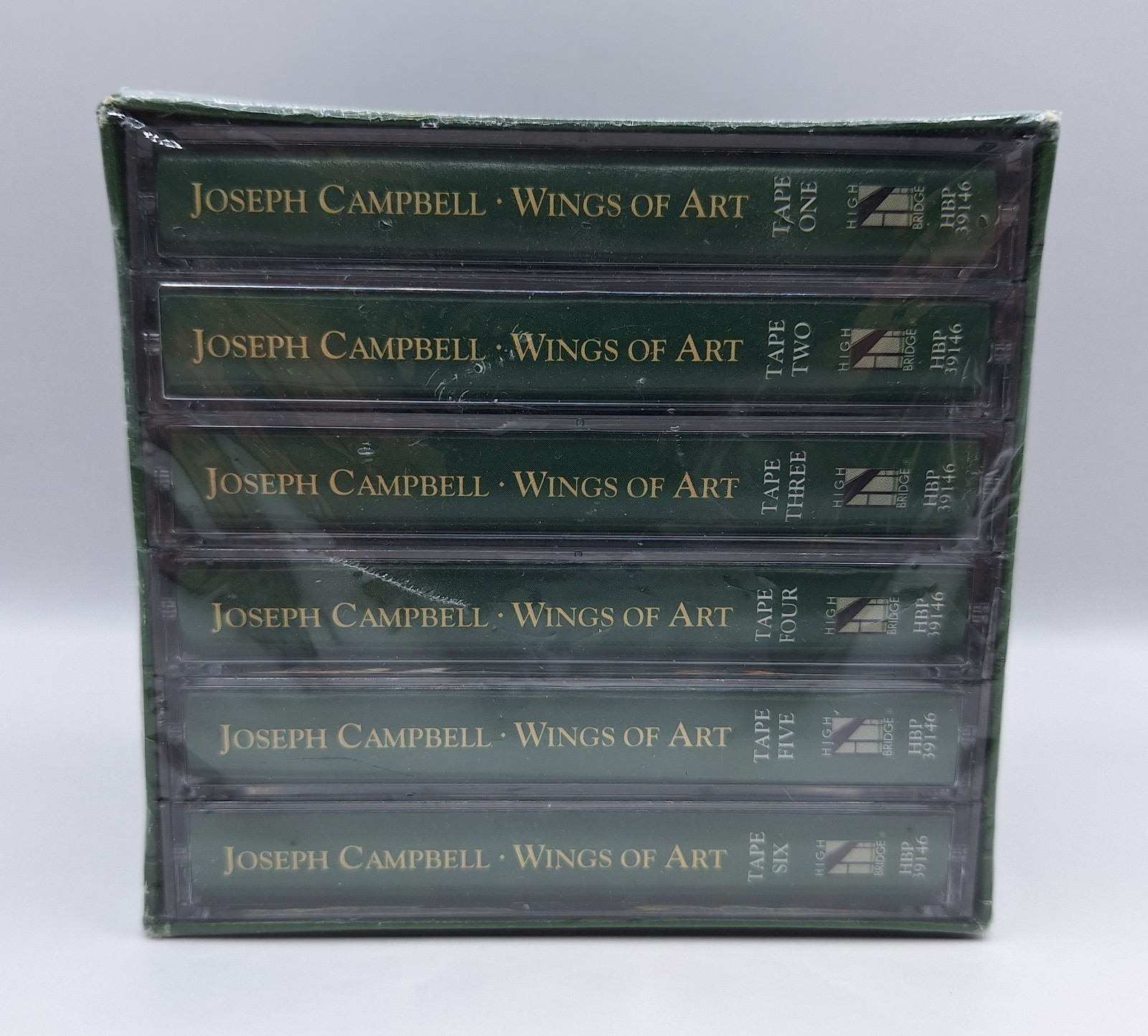 Wings of Art: Joseph Campbell on James Joyce (1995 High Bridge) 6 Cassettes NEW