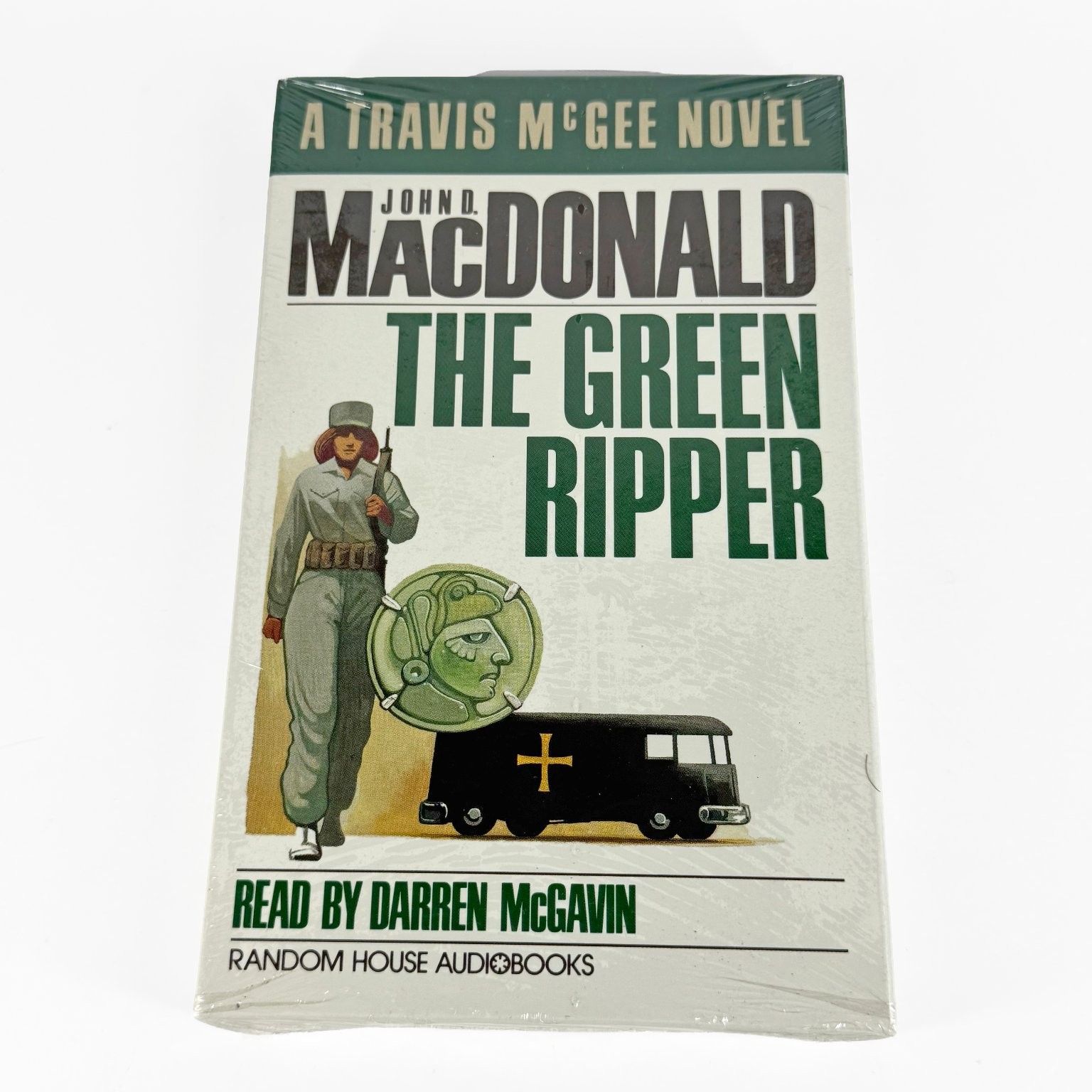 Travis McGee The Green Ripper by John D. MacDonald Audiobook Cassettes SEALED