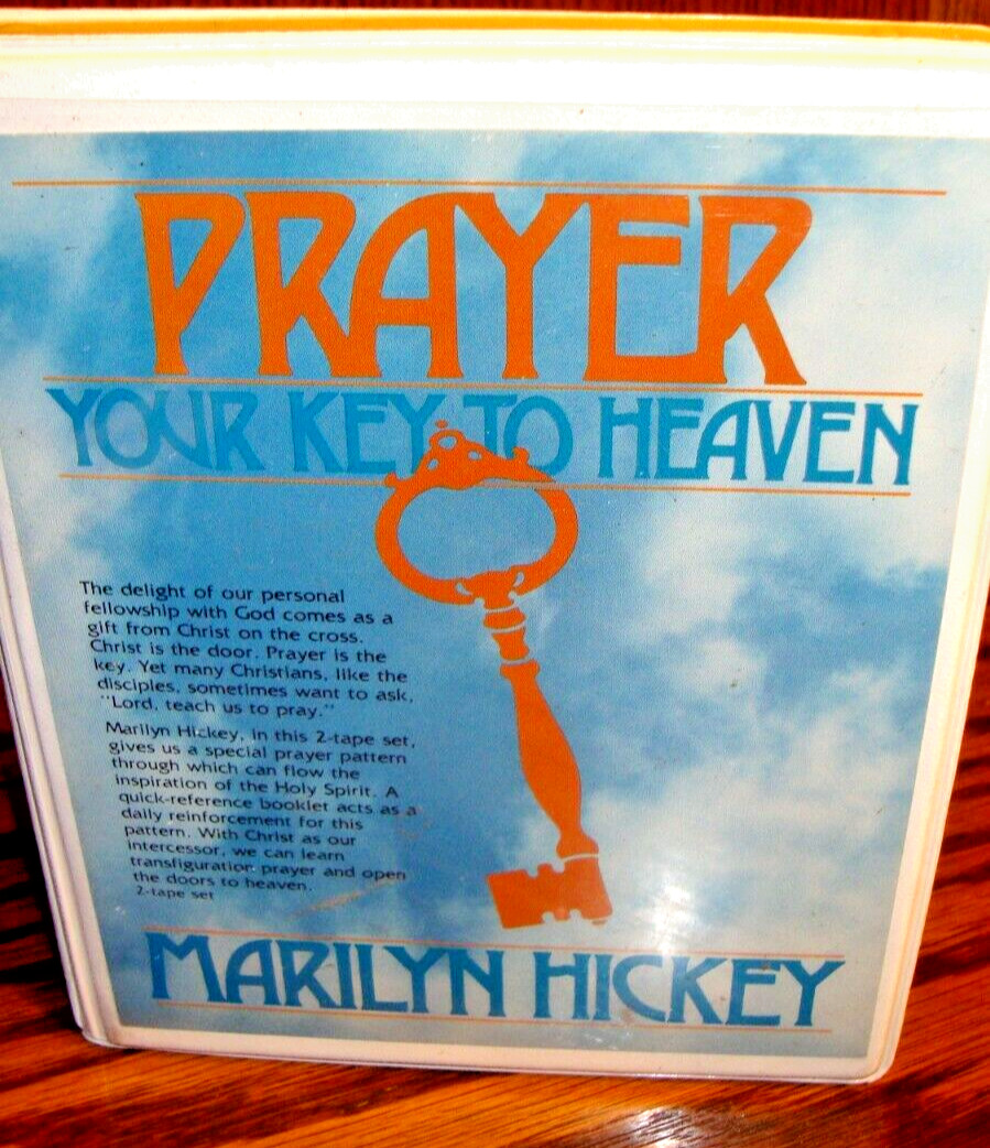 ‘Prayer Your Key To Heaven’ by Marilyn Hickey 2 Audio Cassette Box Set 647
