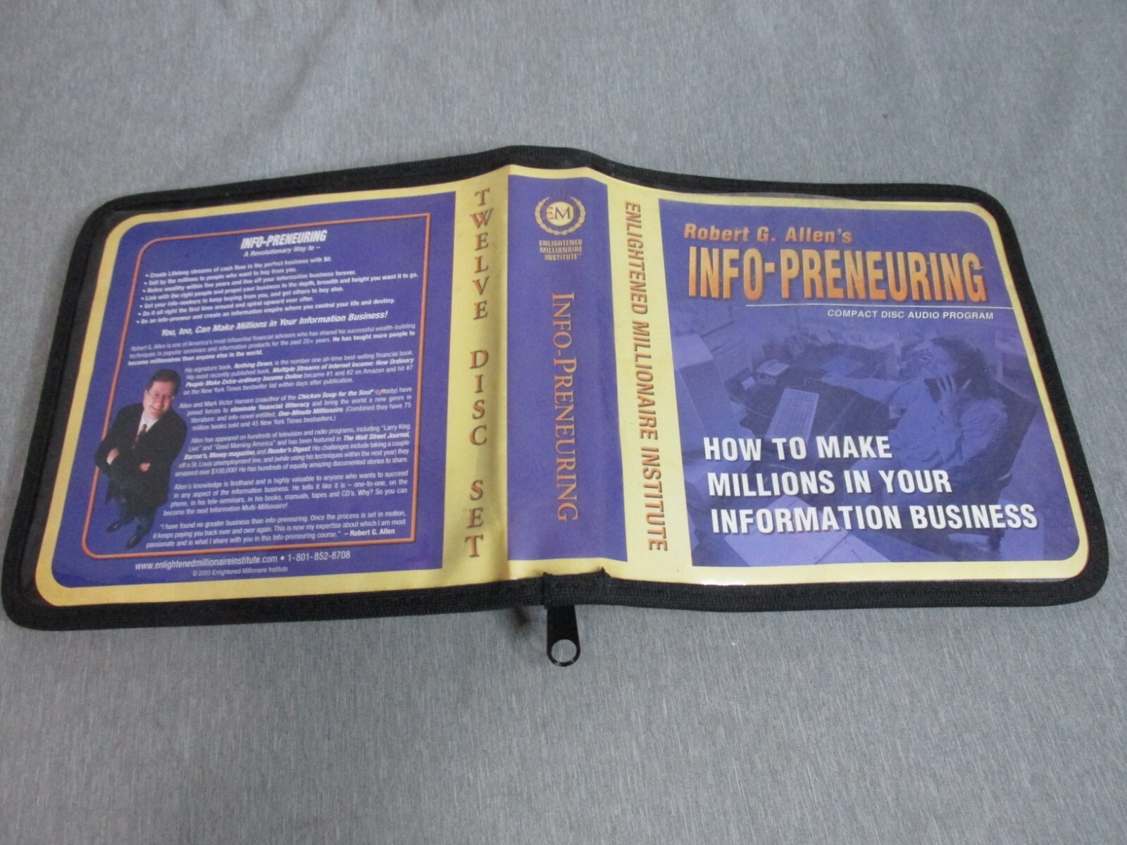 Info-Preneuring Robert G. Allen 12 Compact Discs Your Information Business