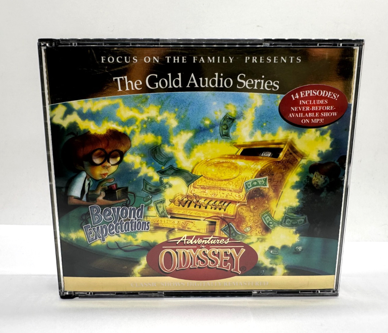 Adventures in Odyssey #8 BEYOND EXPECTATIONS 4 CD Focus on the Family Audio