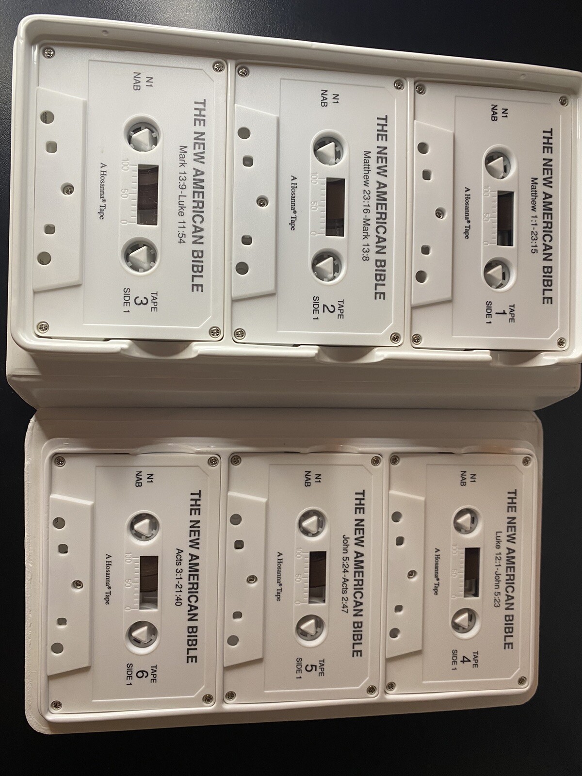 Faith Comes By Hearing The Bible New Testament -12 Cassette Set