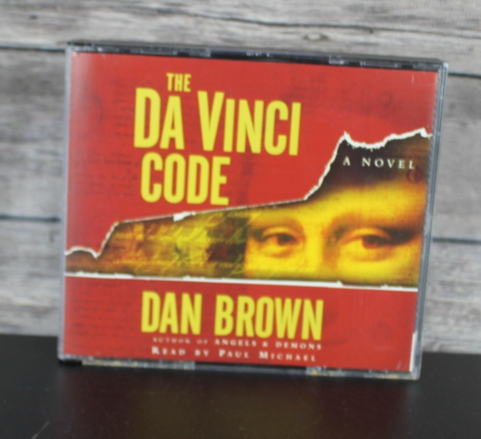 The Da Vinci Code by Dan Brown Audiobook CD Set Abridged Read by Paul Michael