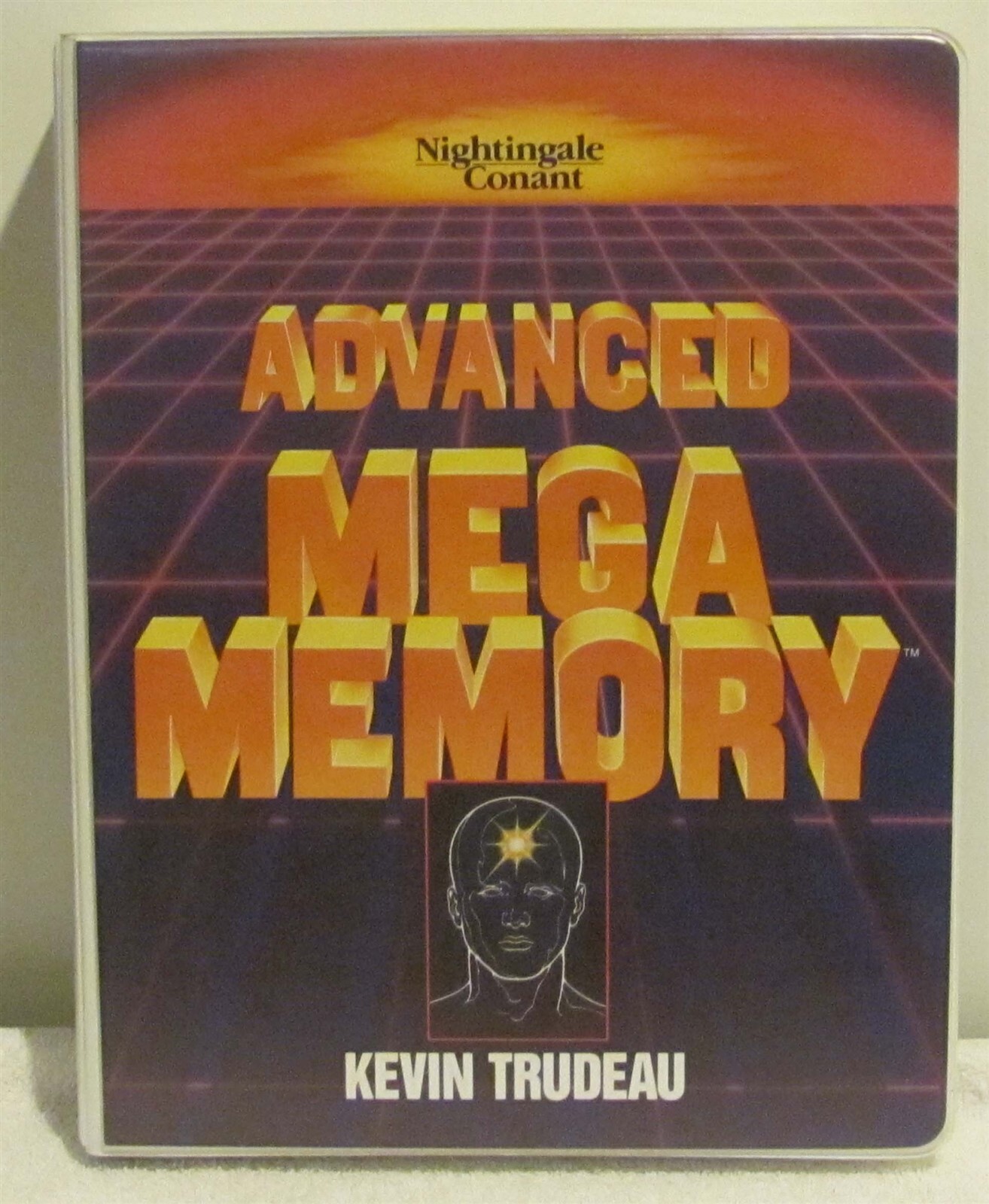 Advanced Mega Memory-Kevin Trudeau 6 Tape Set/12 Lessons & Video + Workbook NEW!