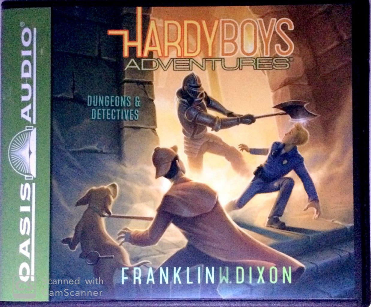 New DUNGEONS & DETECTIVES Hardy Boys Audio CD Set #19 Unabridged Franklin Dixon