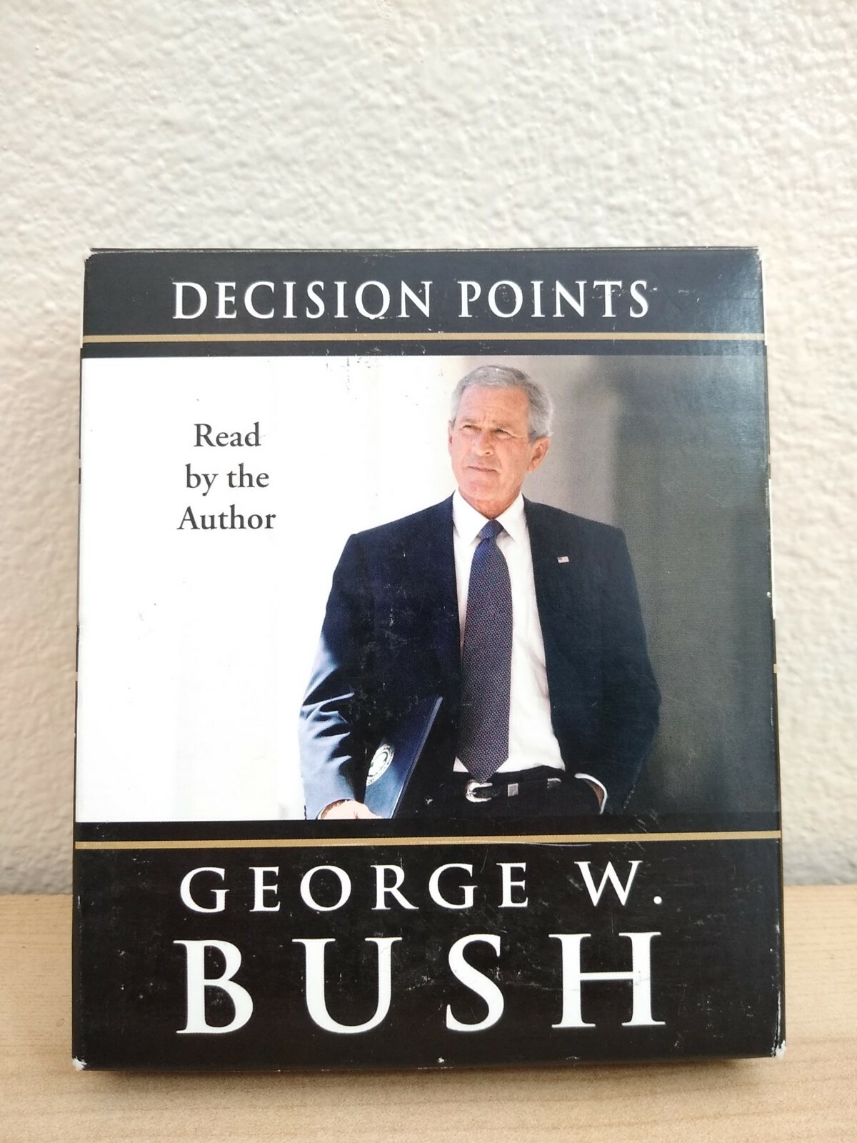 Decision Points Audiobook by George W. Bush 2010 6 CD Abridged EUC