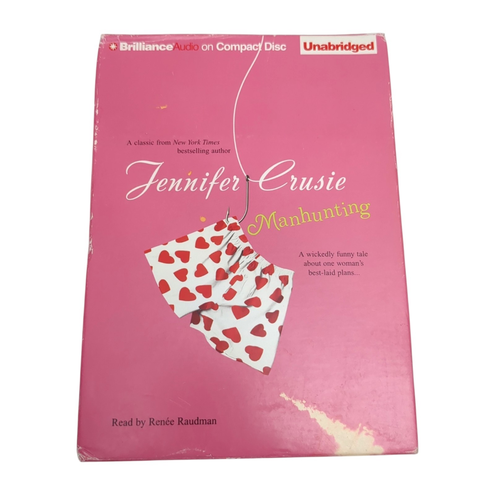 Jennifer Crusie Manhunting in box 6 CD Unabridged Audiobook