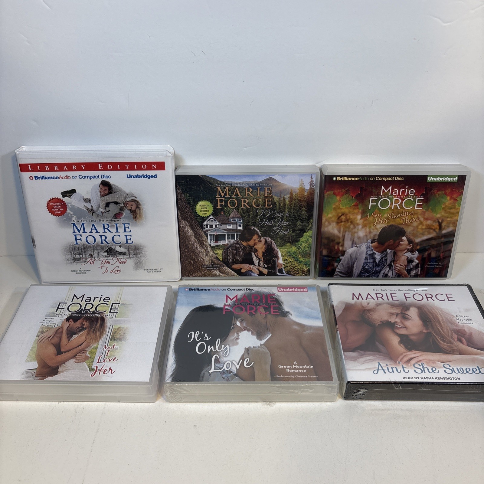 Marie Force’s Green Mountain Series Books 1-6 Complete Set Audio CDs Unabridged