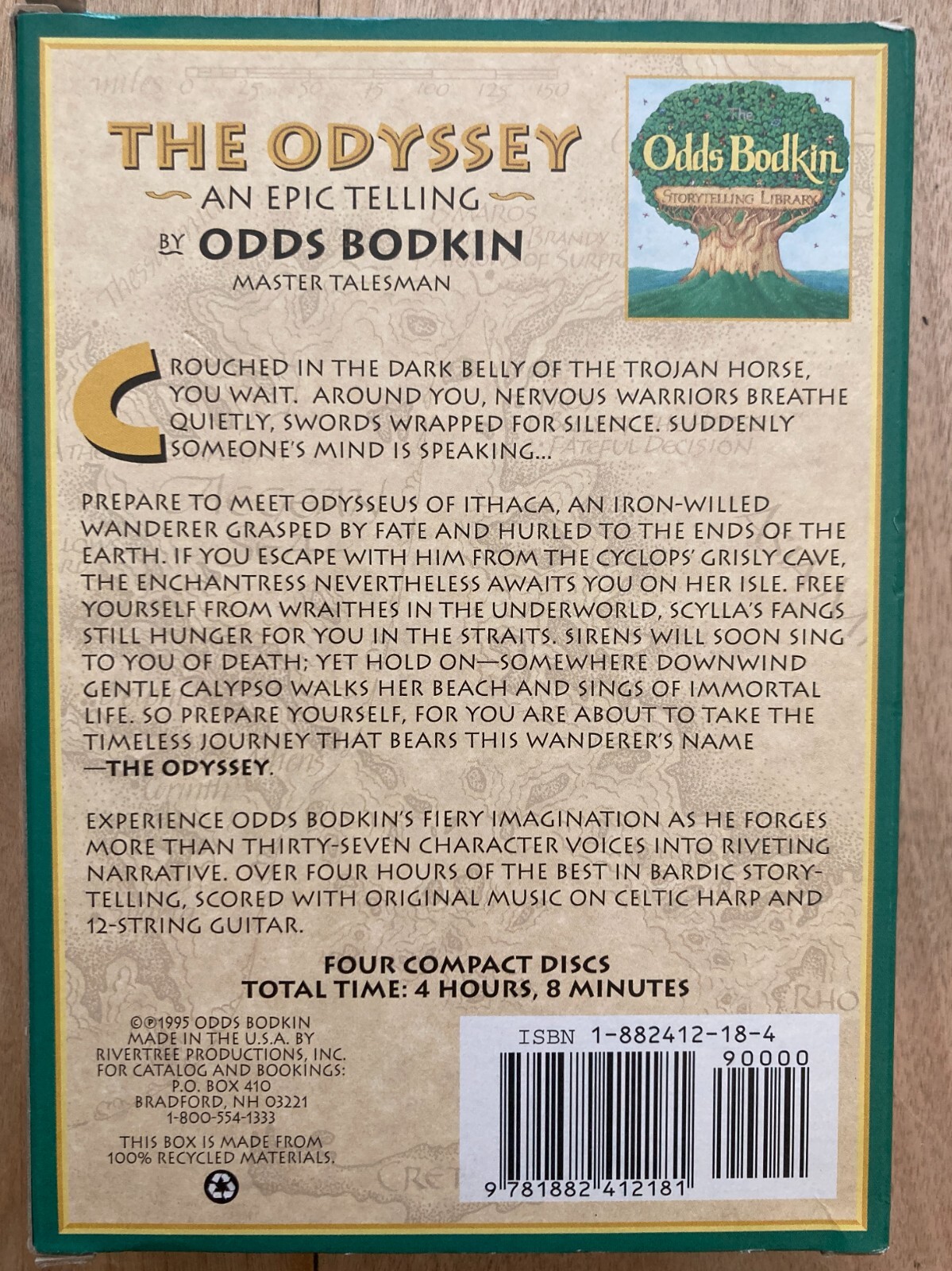 The Odyssey — Odds Bodkin, Master Talesman (An Epic Telling of The Odyssey)