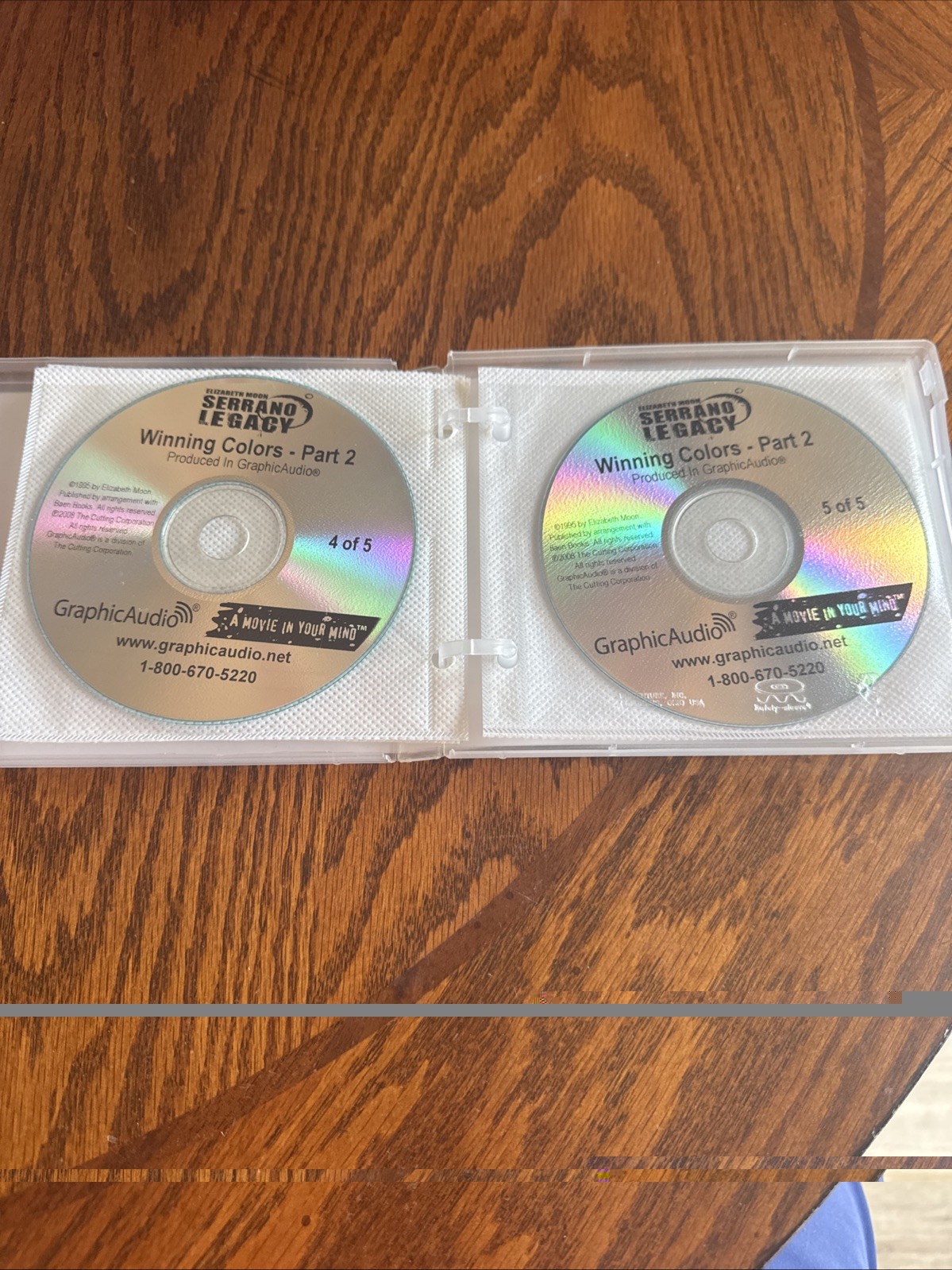 The Serrano Legacy Ser.: Winning Colors Part 2 by Elizabeth Moon 2008 CD Audible