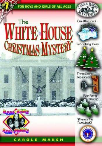 The White House Christmas Mystery (7) (Real Kids Real Places) — Paperback — GOOD