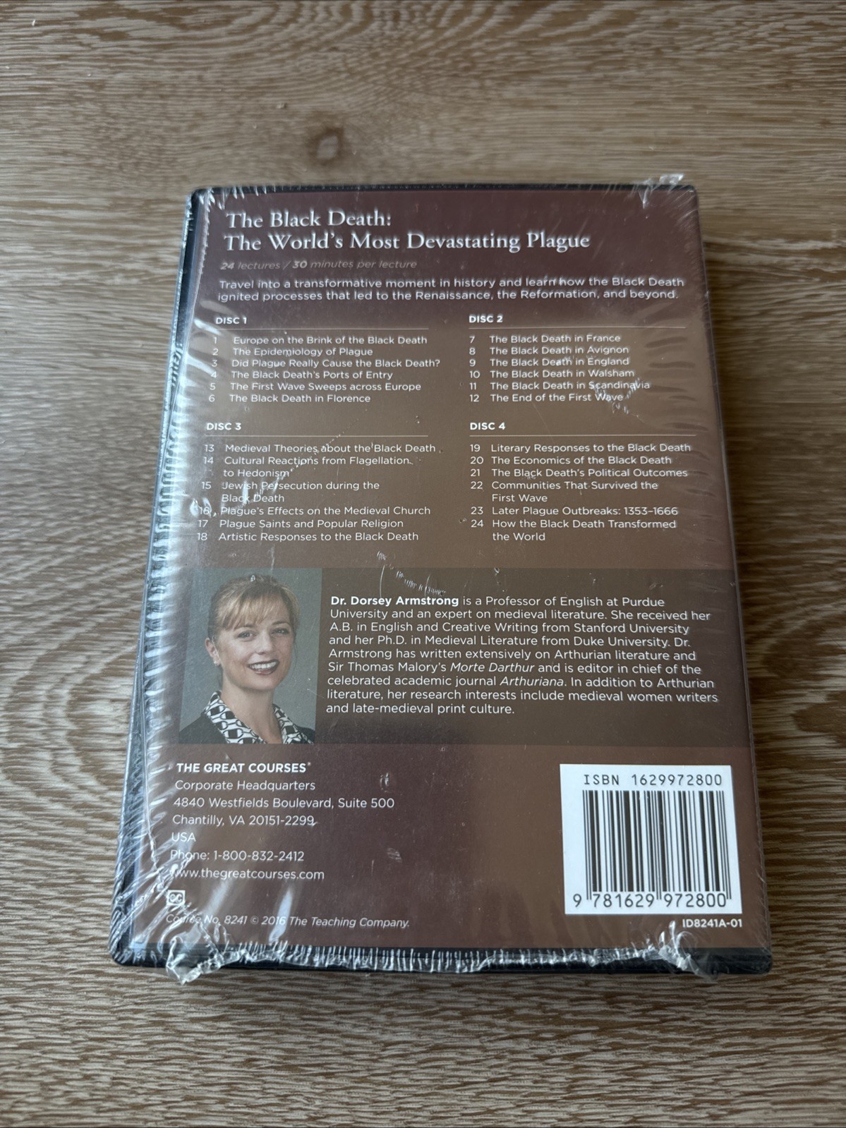 Great Courses — The Black Death: The World’s Most Devastating Plague (CDs/Book)