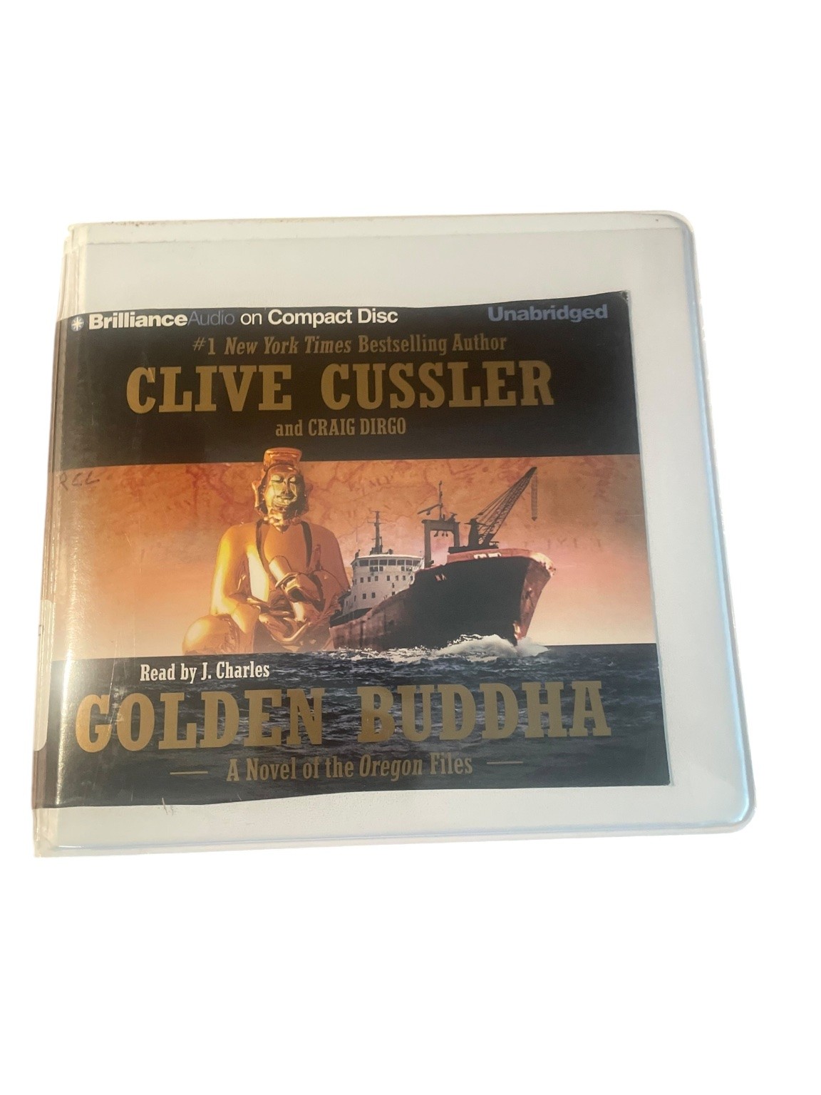Golden Buddha by Clive Cussler Audiobook CDs Unabridged 10 Discs